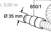 Raccord réf. 1 609 203 V36 BOSCH